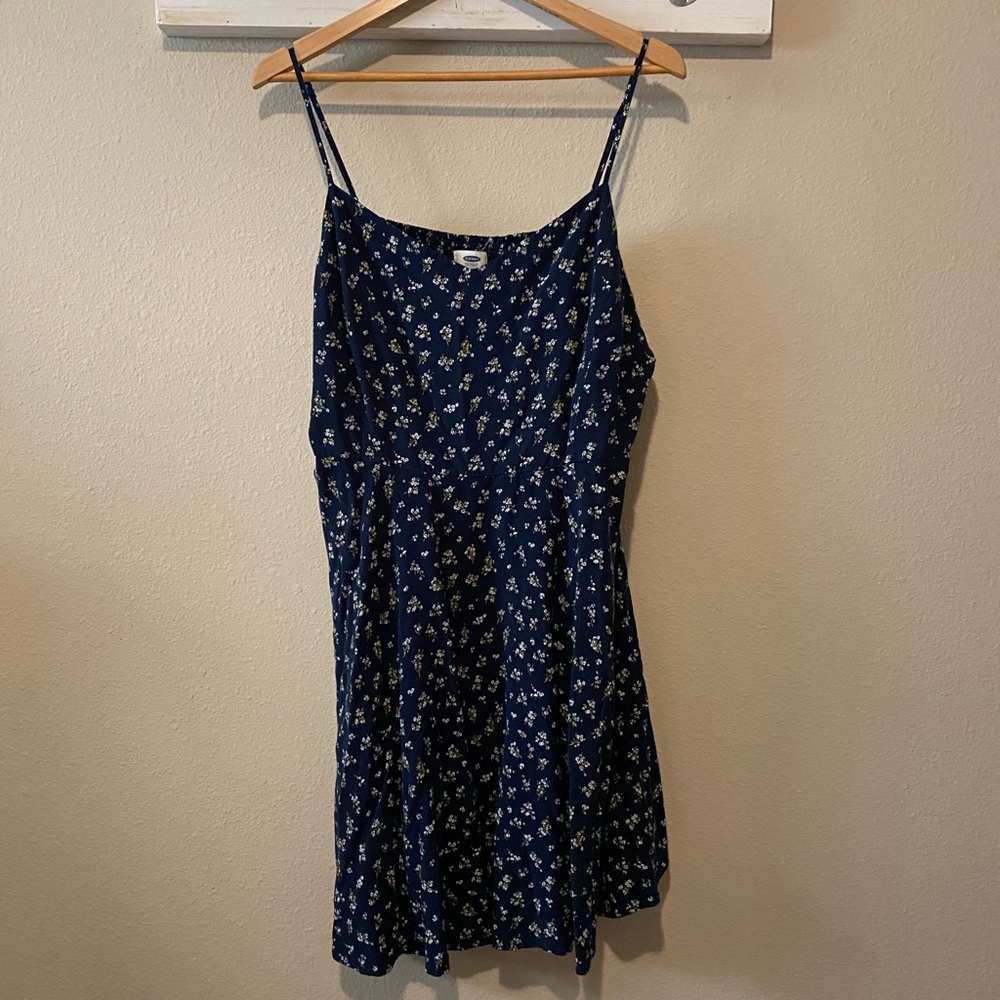 Old Navy - floral spaghetti strap dress